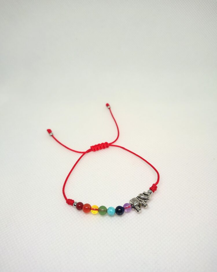 Pulsera Elefante y 7 Chakras