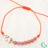 Pulsera Elefante Amatista Hilo Rojo