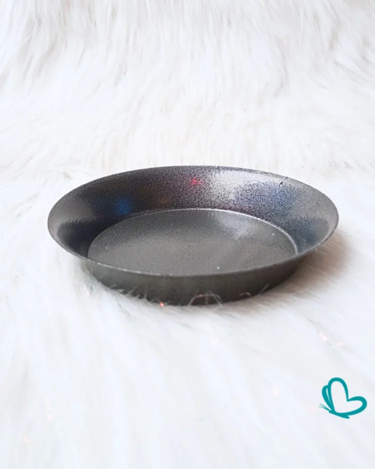 Portavela Plato Metalico MED