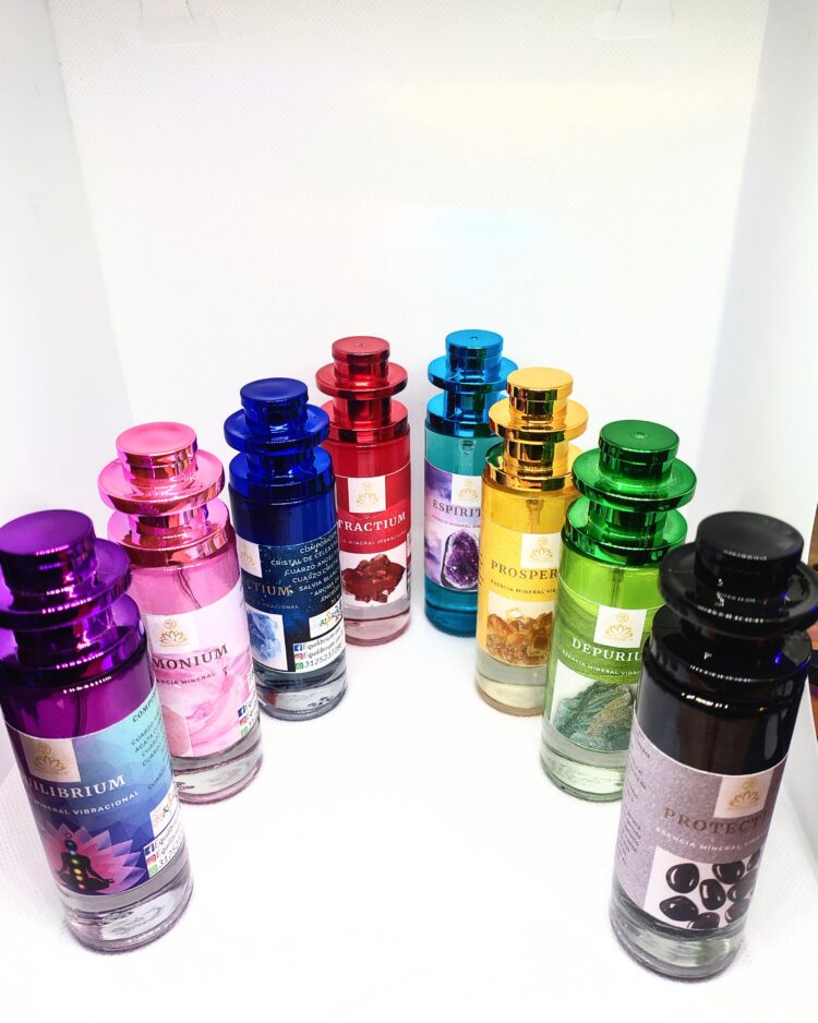 Aromaterapia armonizada con cuarzo - Esencias, Esencias y Aromas